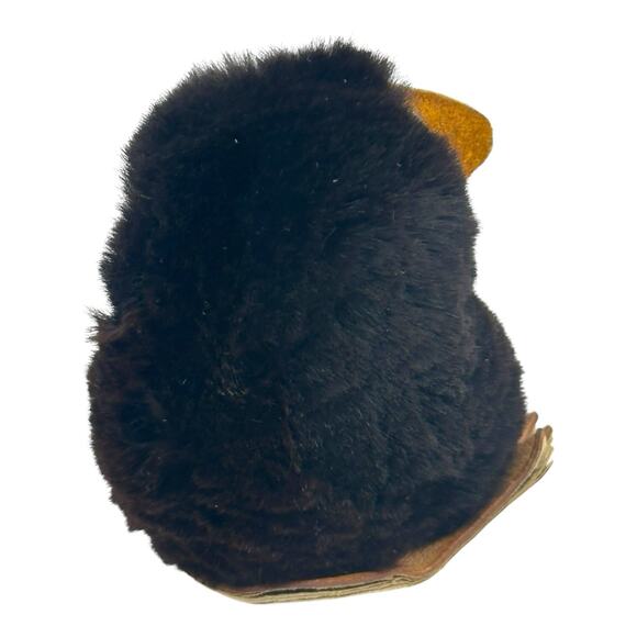 c1960s Fauni Style Nordic Trumpet Nose Troll Doll Fur Glass Eyes Finland VTG - Picture 4 of 11